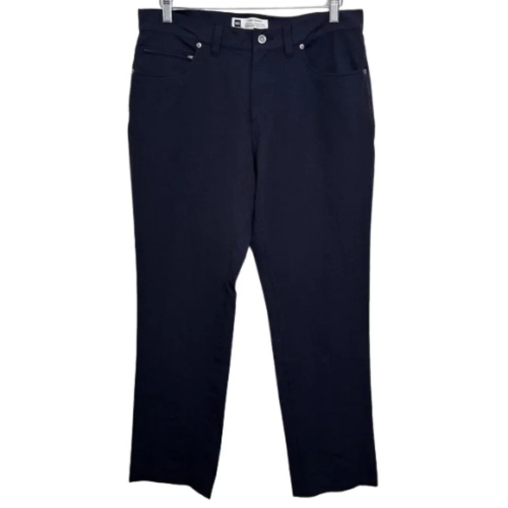MEC Mens 34x32 Ankle Chino Khaki Black Stretch Pant TARIFF CHINA